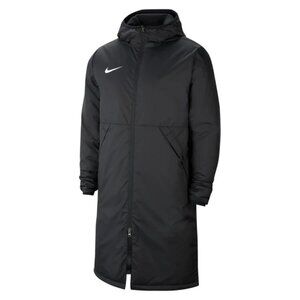 Nike Women's Black 20 Repel Synthetic-Fill Hooded Long Winter Parka Jacket Sz M